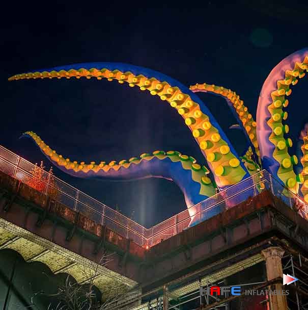 Inflatable Octopus Tentacles