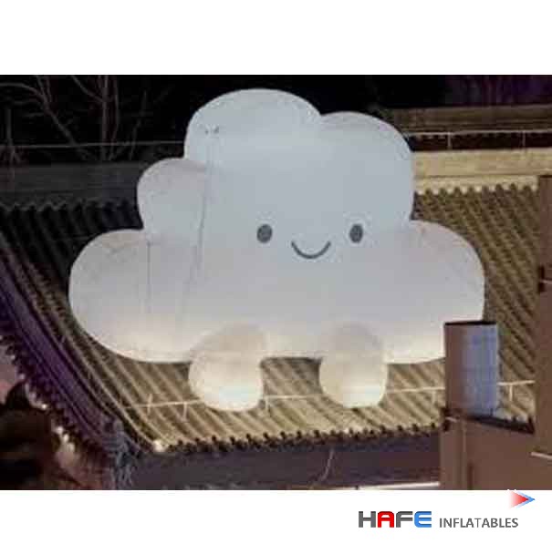 Inflatable Locked Air Clouds